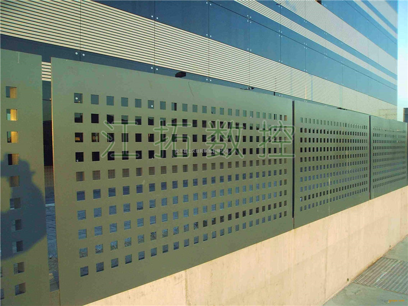 精密沖孔網建筑圍擋